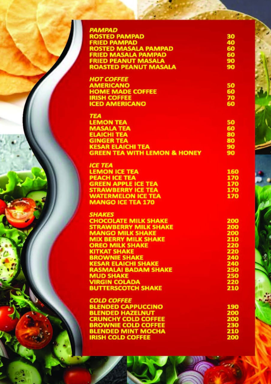 Menu Page 10