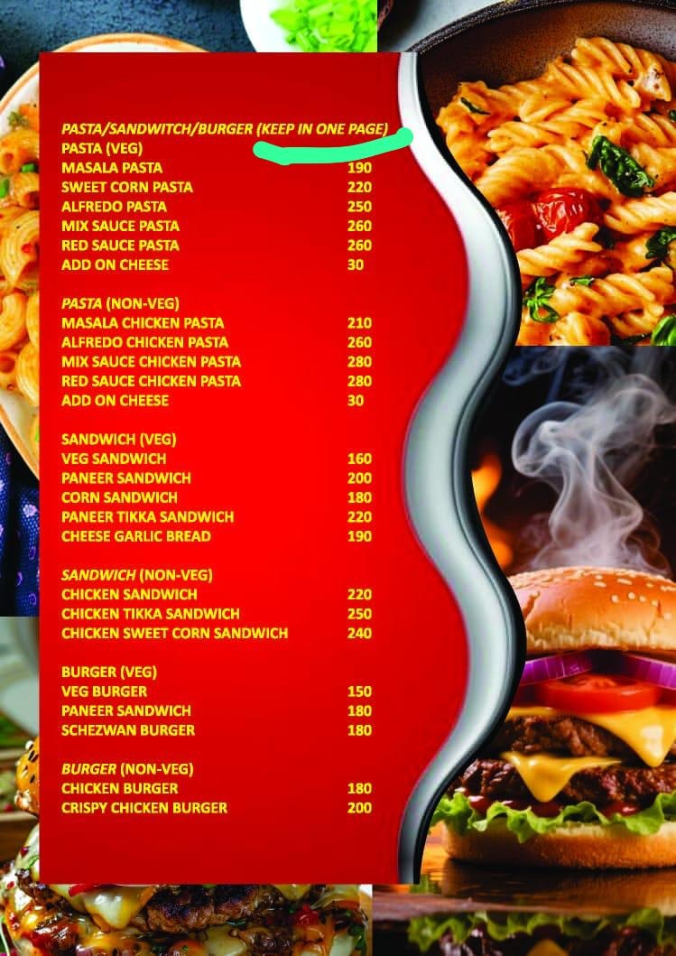 Menu Page 13