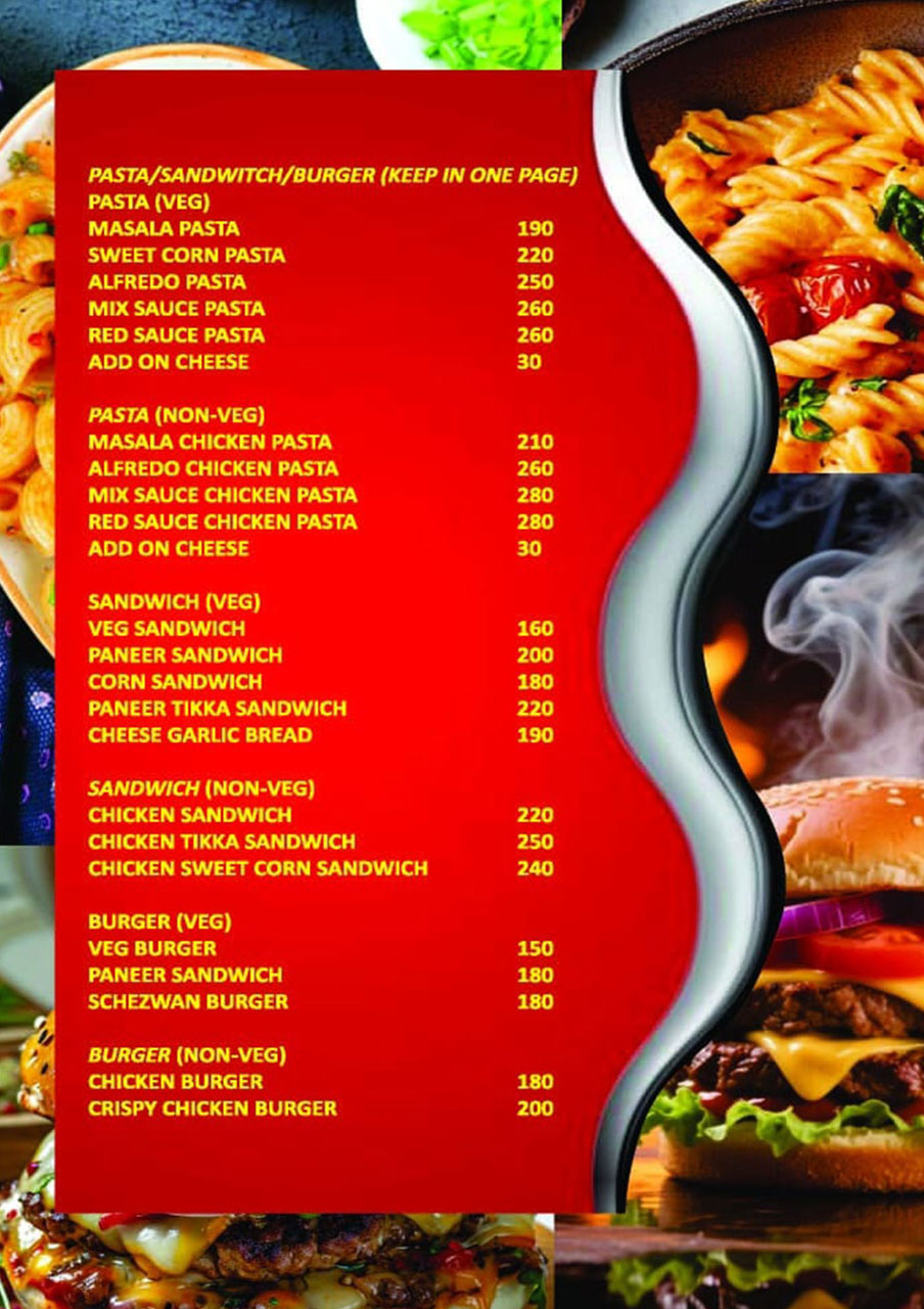 Menu Page 3