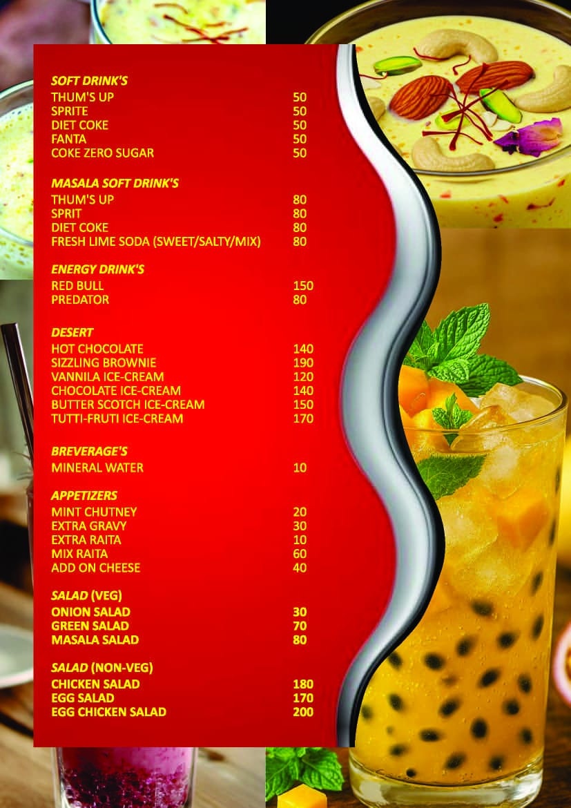 Menu Page 9